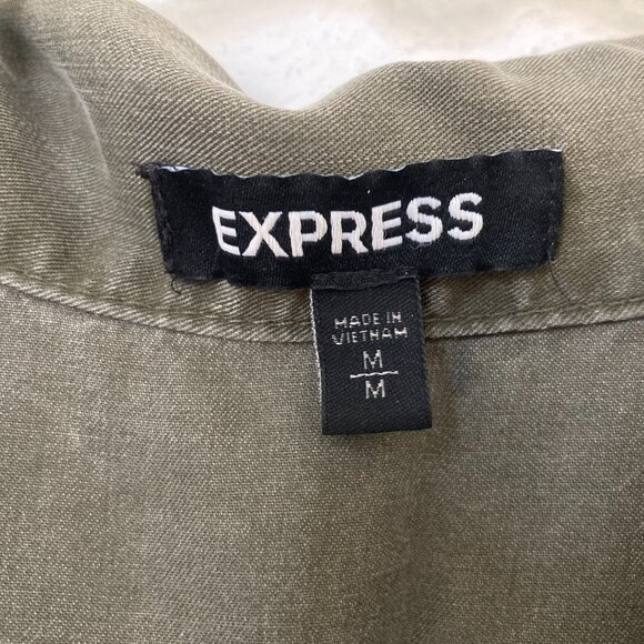 Express Khaki Green Romper - Picture 3 of 3